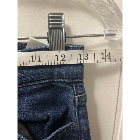 Women Hudson Tall Flared Dark Denim Jeans Size 24 - Picture 3 of 7